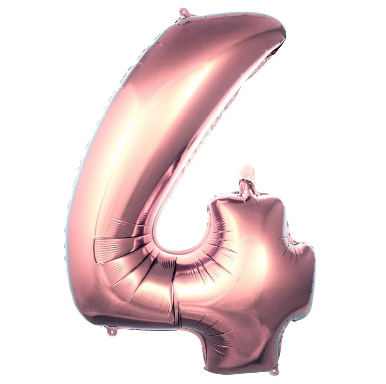 Folyo Balon Rose Gold 4 40 İnç 100 Cm